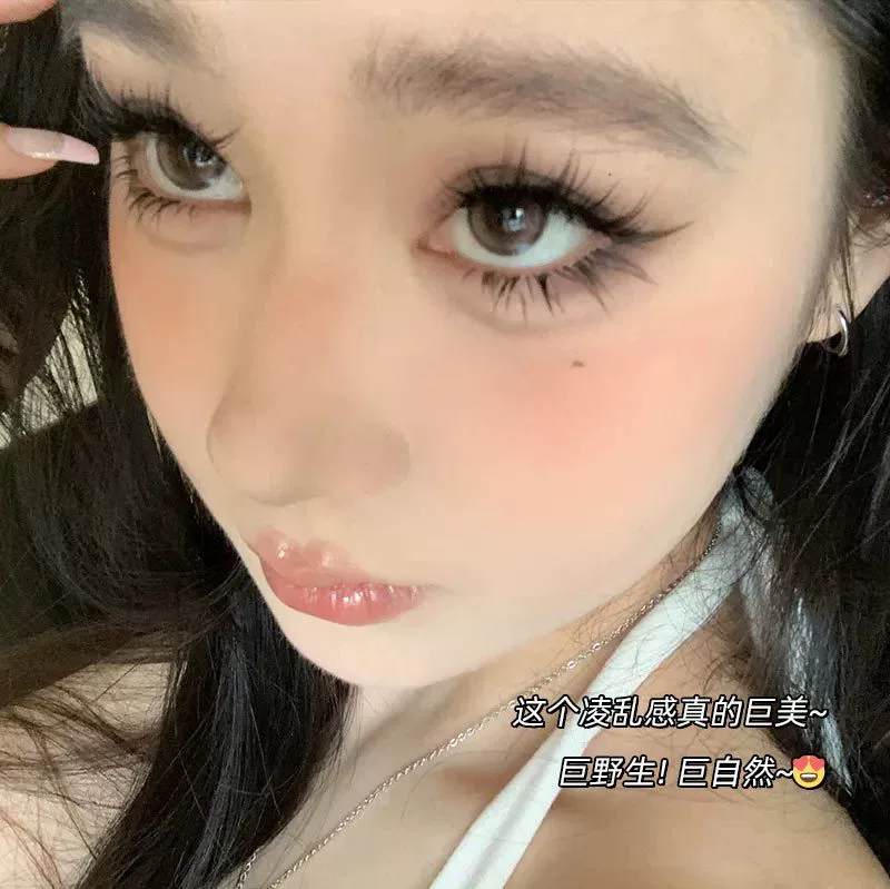 霏汐 5D baby curved water mink velvet trilogy fake eyelashes large -capacity lazy eyelashes are messy women naturally imitate