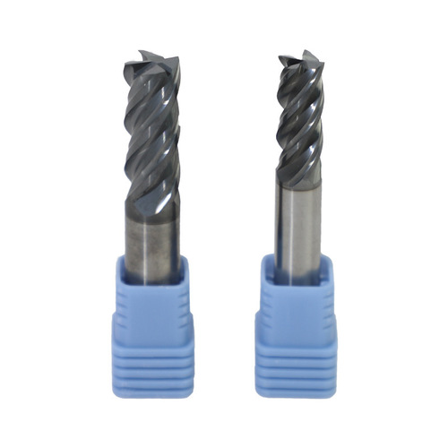 68 degree tungsten steel milling cutter 4-edge stainless steel titanium alloy special end mill machining center CNC numerical control tool