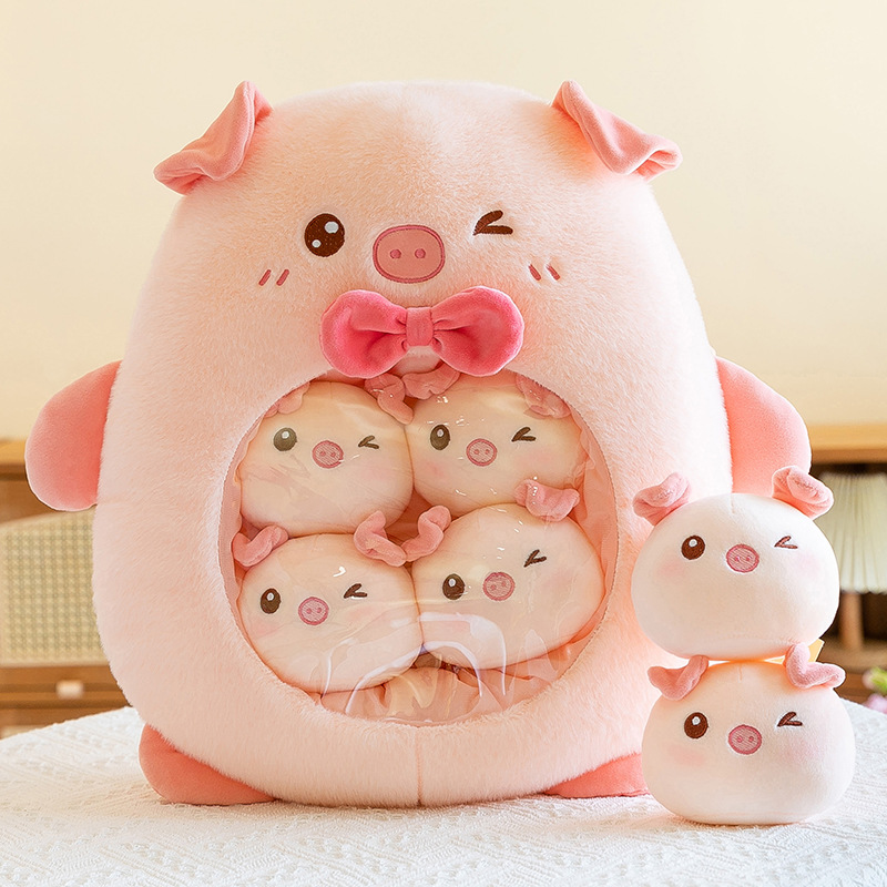 Almohada/cojín de peluche oficial y adorable de capibara, con snacks, muñeco suave, regalo para niñas o niños. image 8