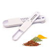 Adjustable tools set, plastic measuring spoon