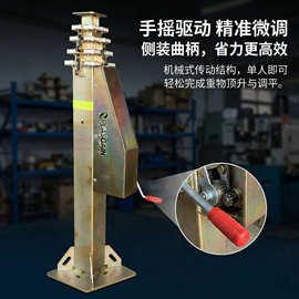 多节伸缩承重杆手动升降桅杆照明监控手摇升降立杆可升降路灯立杆