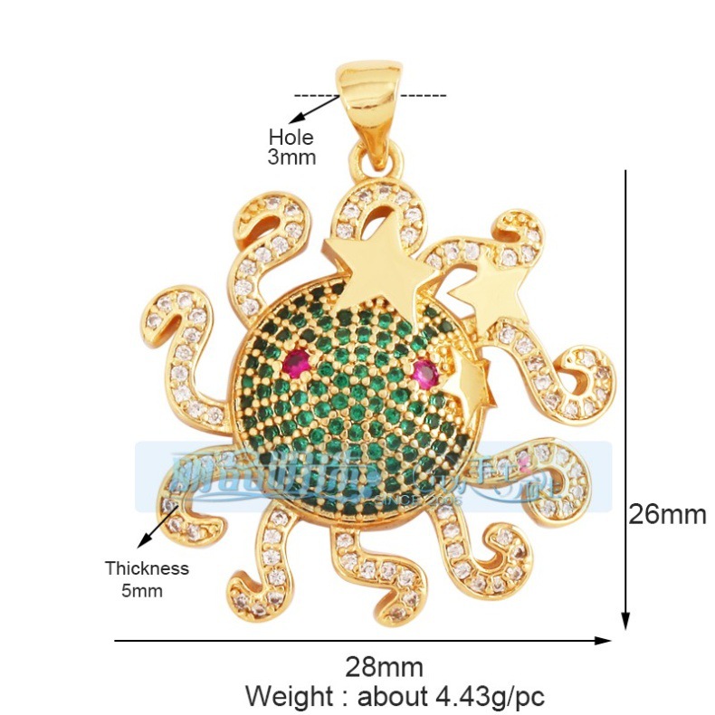 2g Weight Pendant Jewelry Making Type 18K Gold Plated Plating Material DIY Jewelry Accessories Classification 1 Piece Quantity Copper Material Scallop, Starfish, Conch Pattern All Seasons Season Marine Style Style 1 Piece Copper 18K Gold Plated Scallop Starfish Conch Pendant 19