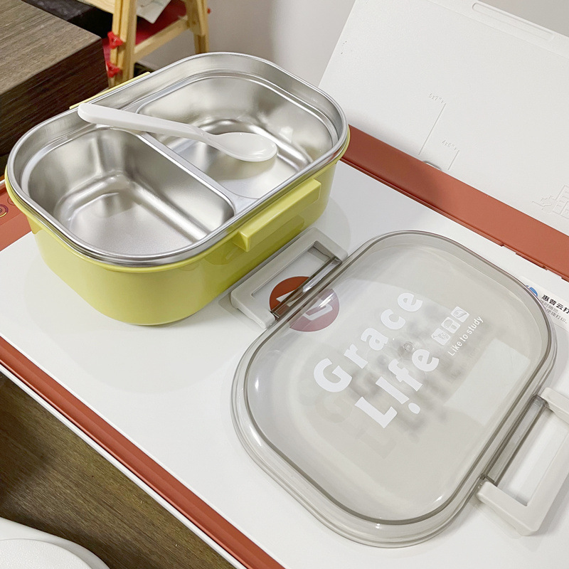 ベビー保温弁当箱卸売り分格ステンレス弁当箱小学生ランチボックスかわいいプラスチック仕切り出勤ご飯|undefined