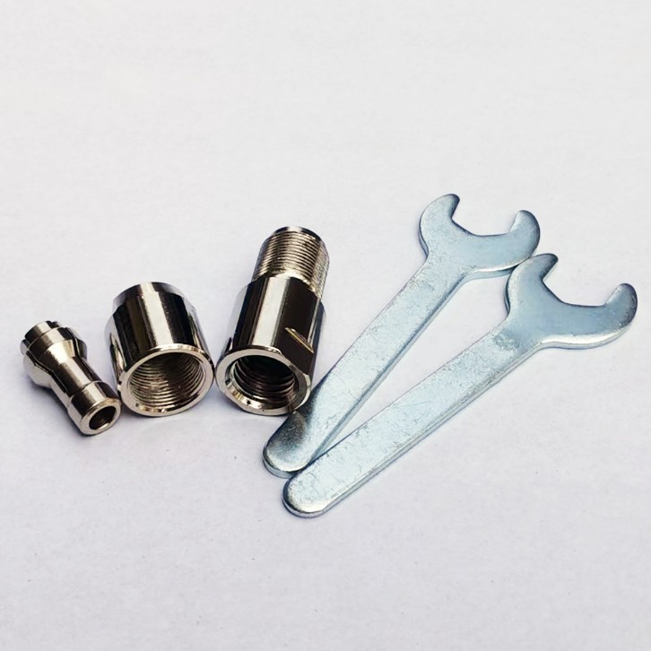 角磨机变电磨转换头 电磨 直磨机6MM\MM夹头 螺帽 角磨机转电磨|undefined