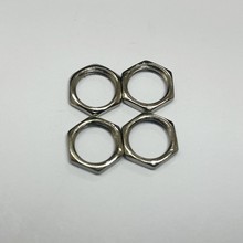 厂家产销电子连接器用螺母GBT808六角细牙薄螺母M10-P1.0*12*2.4