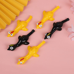 Hype Finger Spring Chicken Spring Dinosaur Sticky Wall Shooting Chicken Prank Stress Relief TPR Street Stall Toy