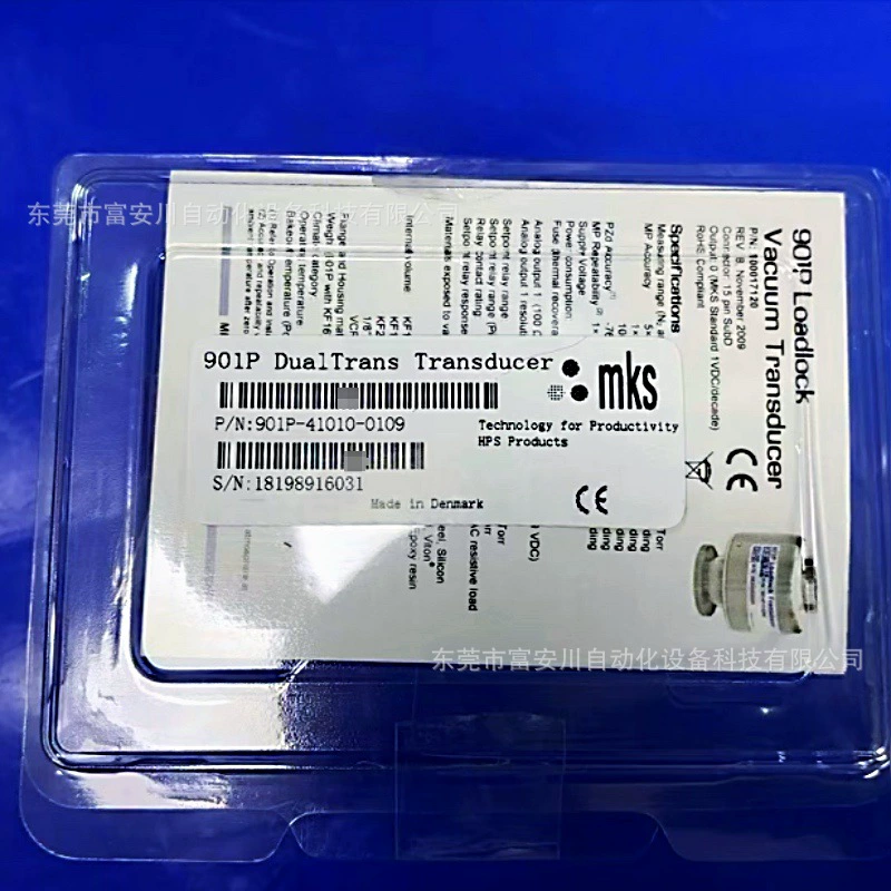 MKS новый оригинальный вакуумметр 901P-41010-0109, новый оригинальный склад, распродажа по выгодной цене