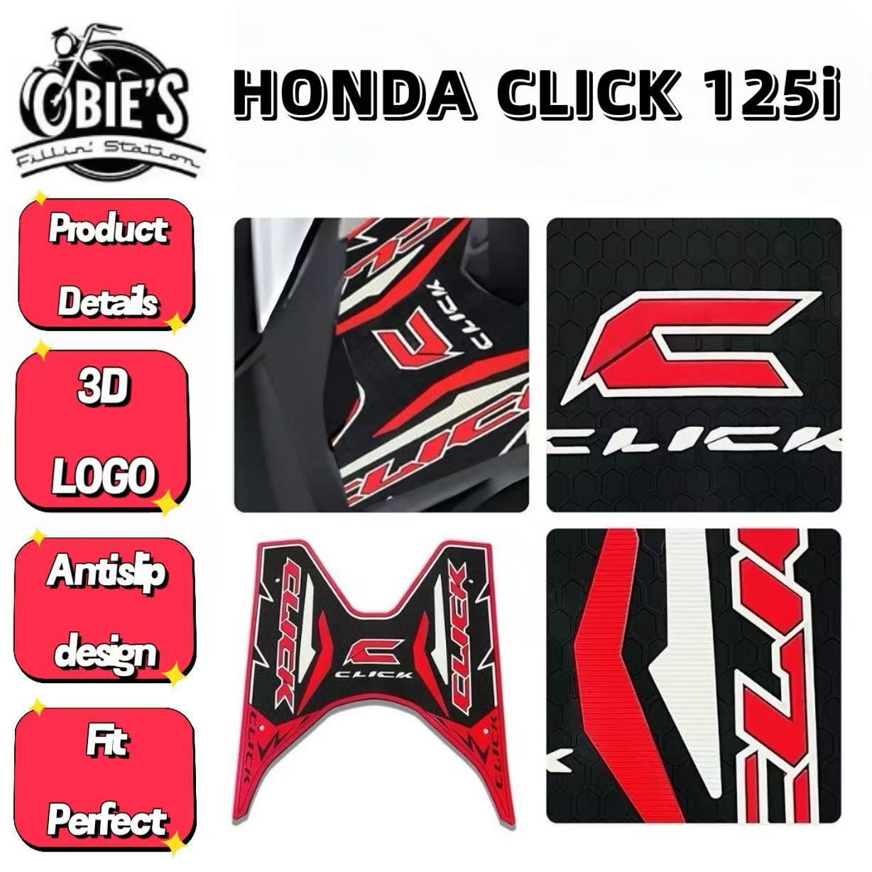 Suitable for Honda Click 125I V1 V2 Scooter Modification Accessories Foot Pad Manufacturer Wholesale Hot