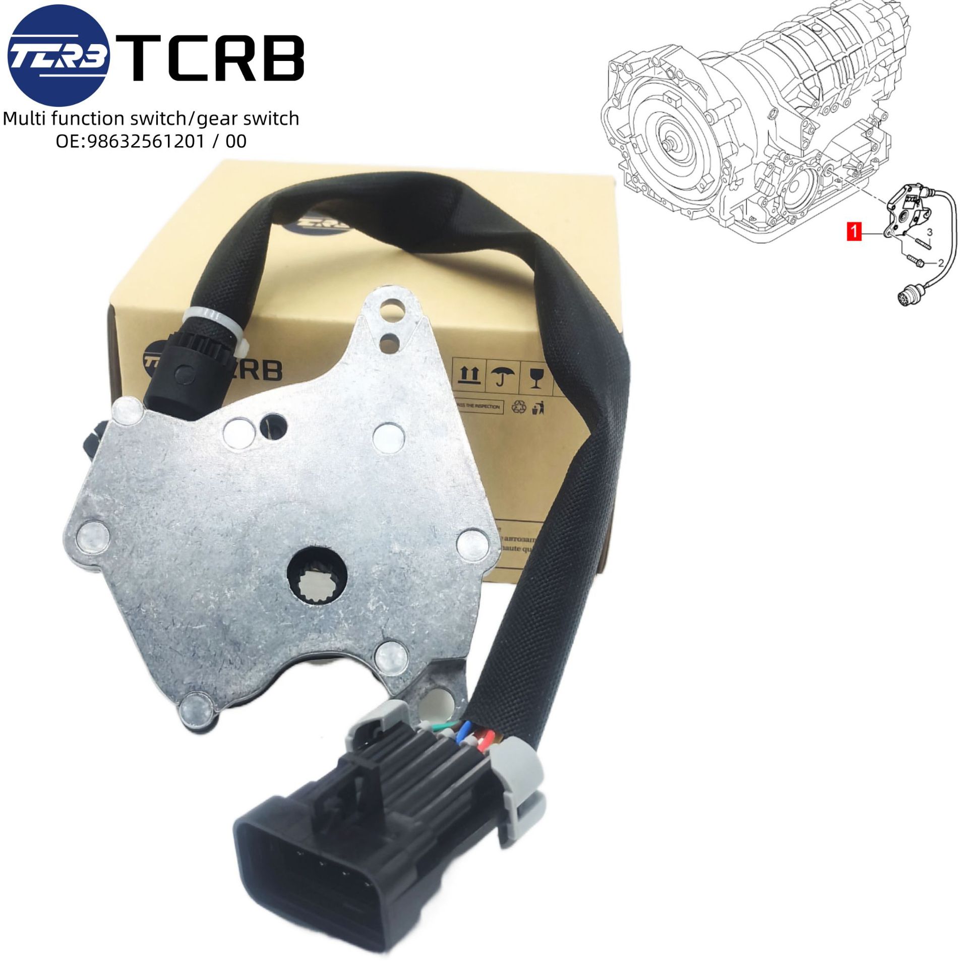 Suitable for Porsche Safety Gear Neutral Switch 98632561201 98632561200 0501320519