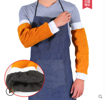 Mangas de Protección para Soldadura, Resistente a Altas Temperaturas, Aislamiento Térmico