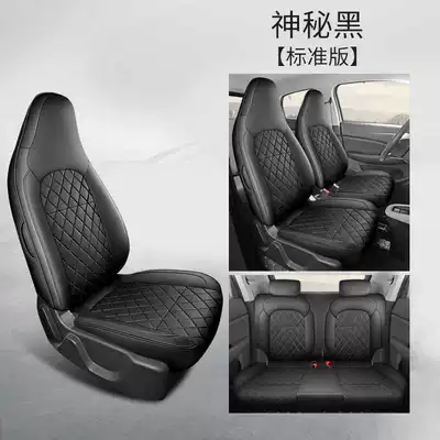 All-Season All-Inclusive Seat Cover, Interior — Modelə uyğun (Original) oturacaq örtükləri - mysterious-black-standard-edition-leapmoon-t03-special-four-seater-full-surround