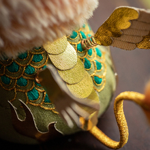 ☥ 端午节玉麒麟手工刺绣diy材料包香囊自绣立体玩偶挂件