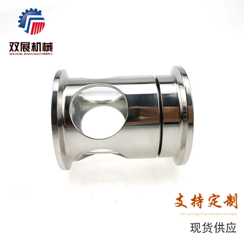 1"快装紧凑袖珍型短视镜卡盘直通视盅TC compact sight glass