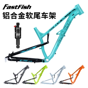 FASTFISH Горный велосипед, рама, легкосплавный автомобиль с дисковыми тормозами, 27.5 дюймов, алюминиевый сплав