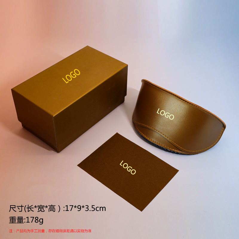 Mayorista de marca de alta calidad Xiaoxiang caja de gafas de sol conjunto completo de moda caja de embalaje de gafas de sol alta calidad