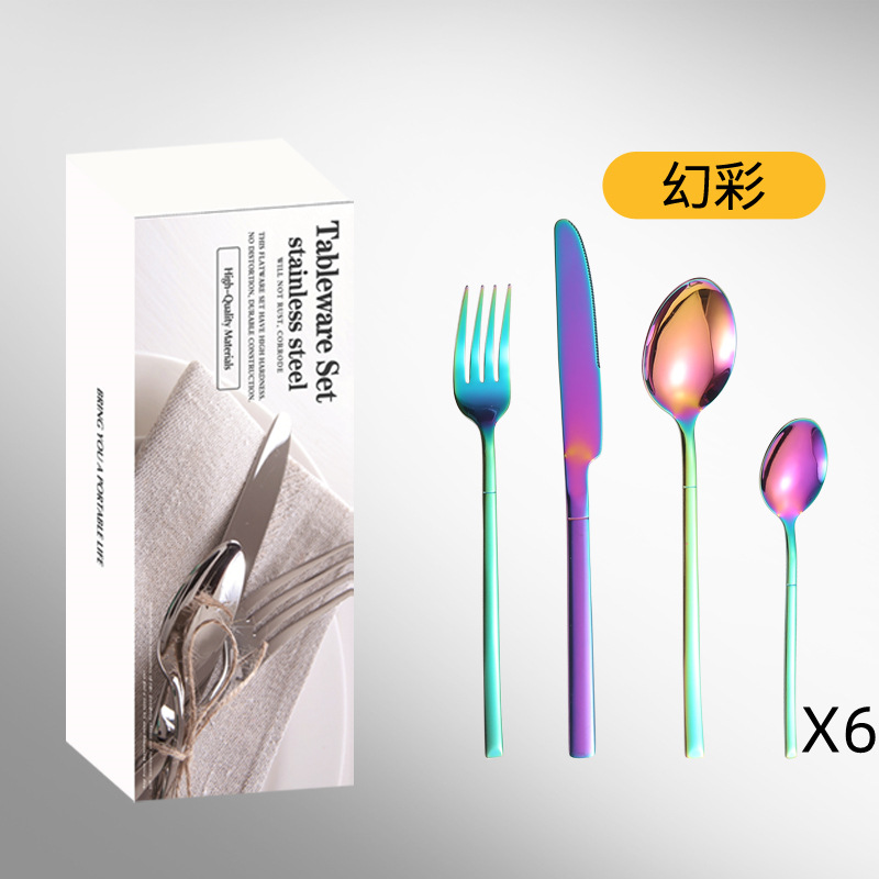 컬러 [24 장 세트] 화이트 제인 박스