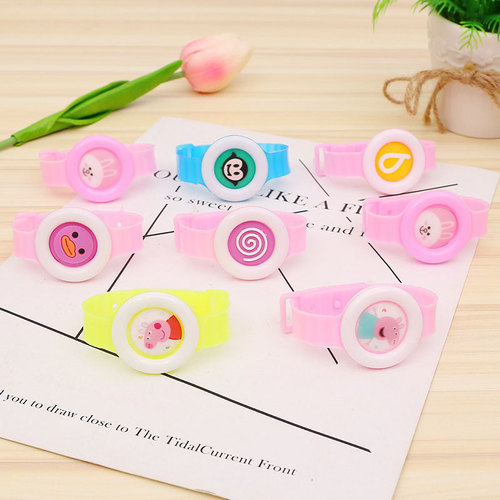 Children's silicone mosquito repellent bracelet Summer anti-mosquito repellent buckle mosquito repellent patch Infant plant essential oil anti-mosquito bracelet