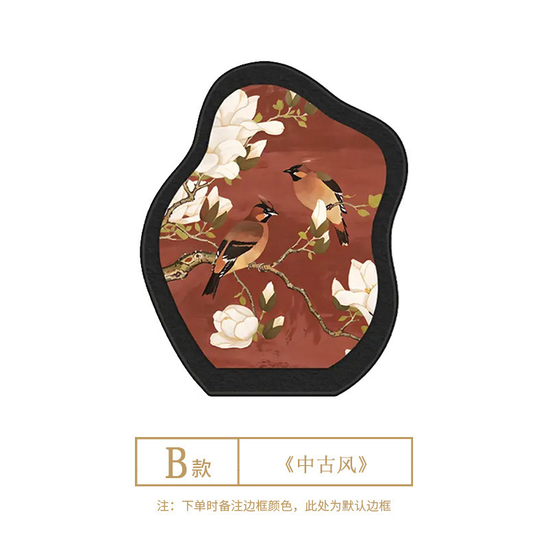 《喜鹊送福》中古风客厅装饰画电视柜桌面摆画高级感卧室实物好寓|undefined