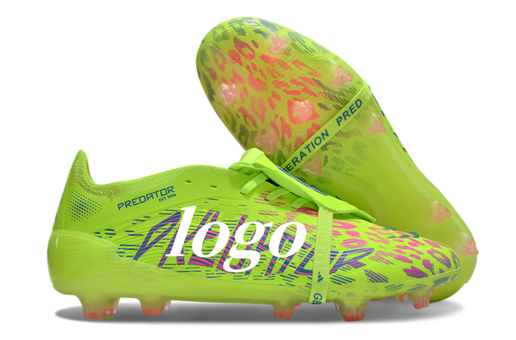 Los fabricantes de Putian venden al por mayor Halcón transfronterizo de 25 generaciones PREDATOR ACCURACY zapatos de fútbol con clavos fg de lengua abatible