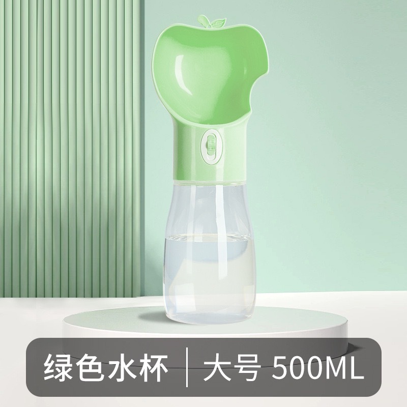 Pet walking taza al aire libre perro fuera de viaje portátil perro tazón de agua de gran capacidad taza de comida al por mayor