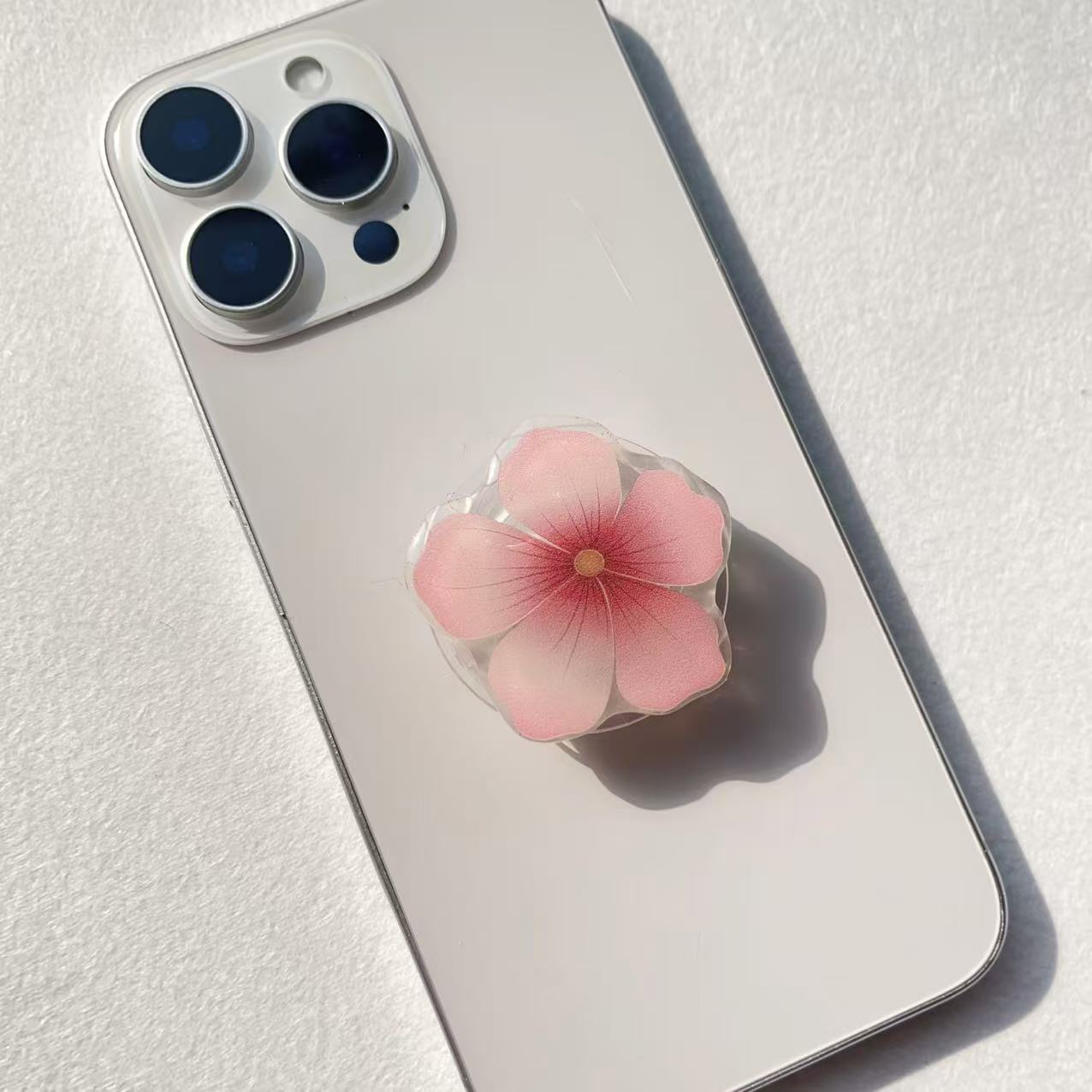 25g Weight Airbag Bracket Classification Acrylic Material Flower Pattern Cute Style Flower Acrylic Cute Airbag Bracket 4