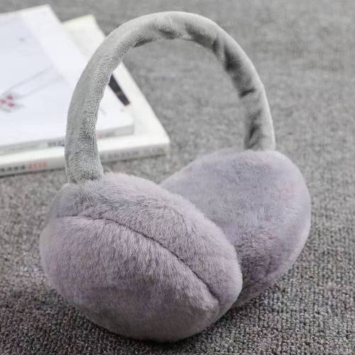 Foldable and stretchable ear warmers for women students, cute with extra padding, winter ear covers for men and women, ear warmers for protection