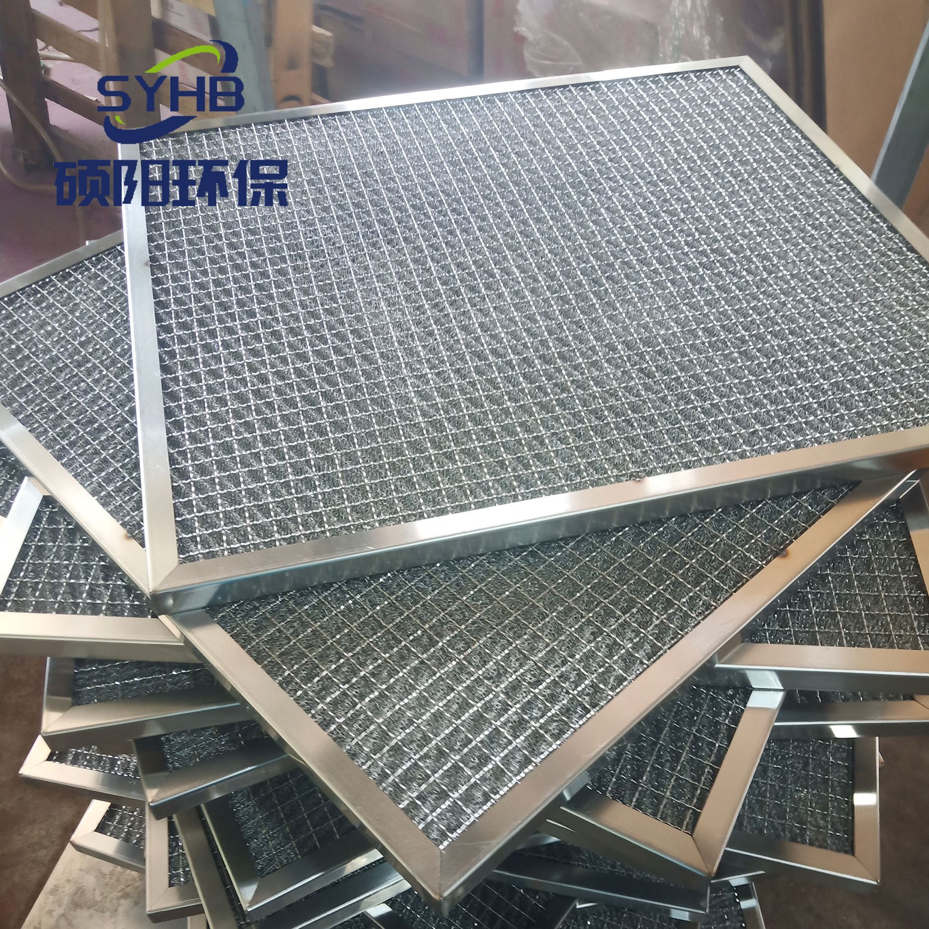 油雾收集器不锈钢油雾油烟过滤网工业机加工油雾过滤器气液分离器