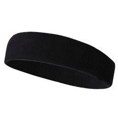 Cross-border extended and enlarged item 5*20 pure cotton sports headband with tassel yoga basketball running sweat-absorbent band loose headscarf