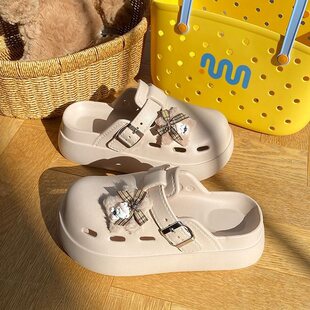 ���6cm�ļ��¿��ЬŮ�⴩ins�L����ܛ�׷���eva����^��Ь