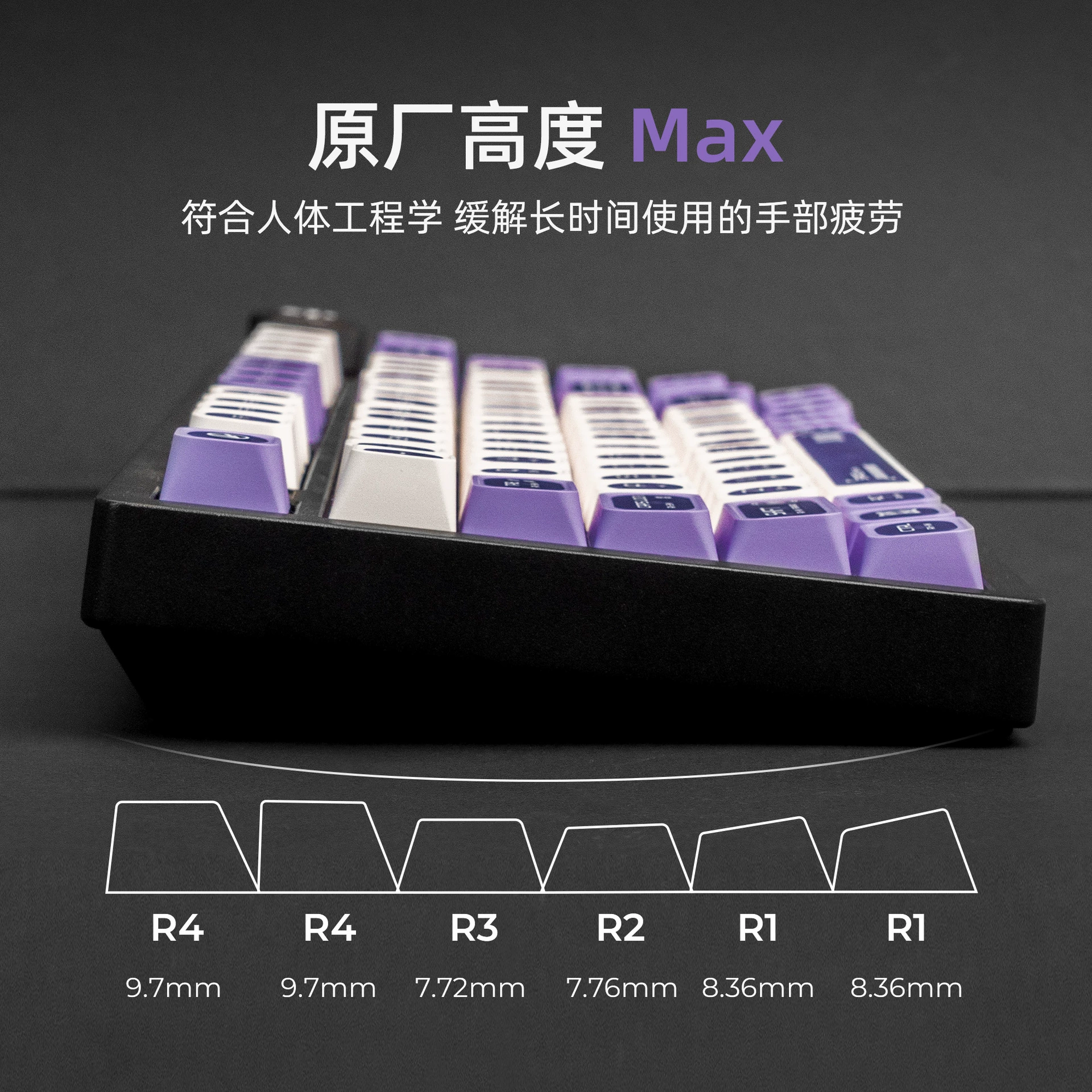 XVX "Cat's Eye Stone Max" набор ключей с цепочкой, лунная дымка, световая прозрачность, характер, ПК-мат, оригинальный магнитный ось клавиатурная крышка