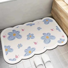 Bathroom Diatomaceous Earth Water Absorbent Mat Home Use Non-Slip Pad Bathroom Entrance Foot Mat Welcome Mat Wholesale