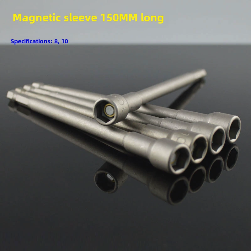 65 Internal hexagonal batch sleeve magnetic deepening 6-19mm hexagonal magnetic sleeve specifications are complete in stock