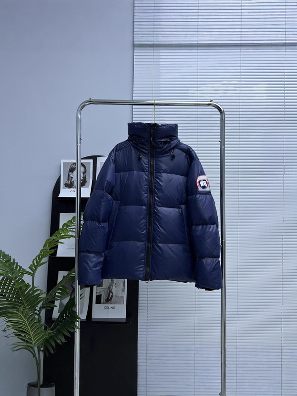 大鹅羽绒服泡芙冬季2025新款亮面高级感加厚保暖2252M情侣款面包|undefined