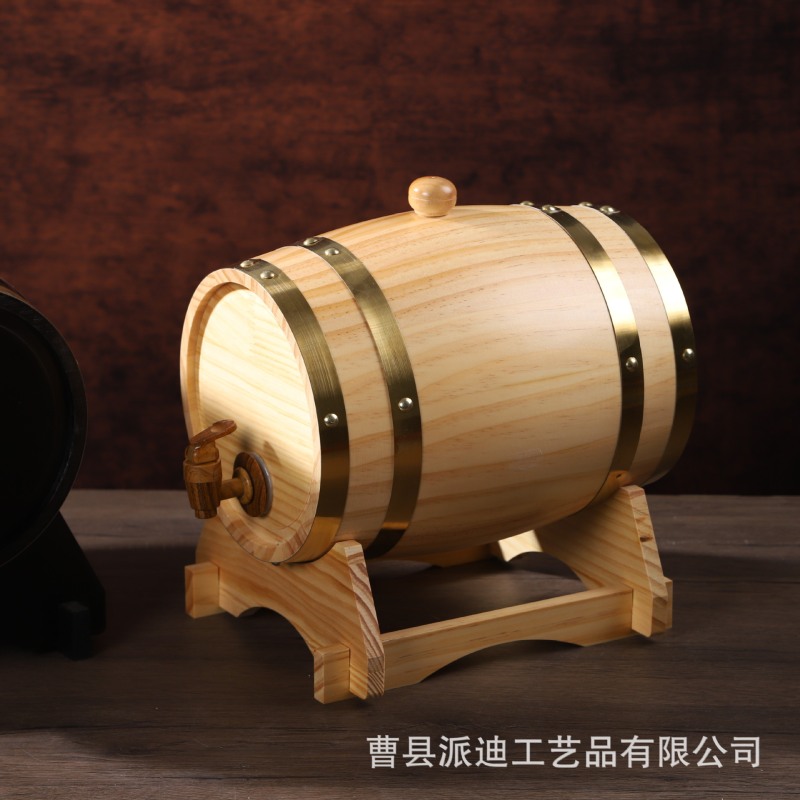 現物卸売りオーク樽家庭用装飾ビール樽貯蔵白酒ワイン樽松木樽|undefined
