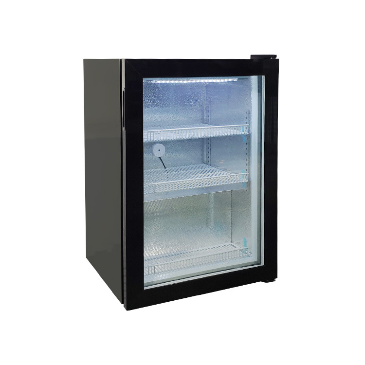 Freezer Display Cabinet Without Light Box, Ice Cream Frozen Food Commercial Refrigerator 98L Constant Temperature