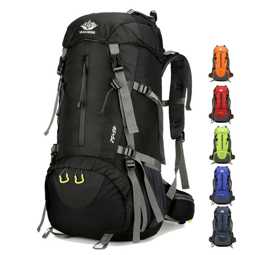 Mountaineering bag cross-border outdoor sports large-capacity nylon backpack hiking sports multi-functional outdoor backpack