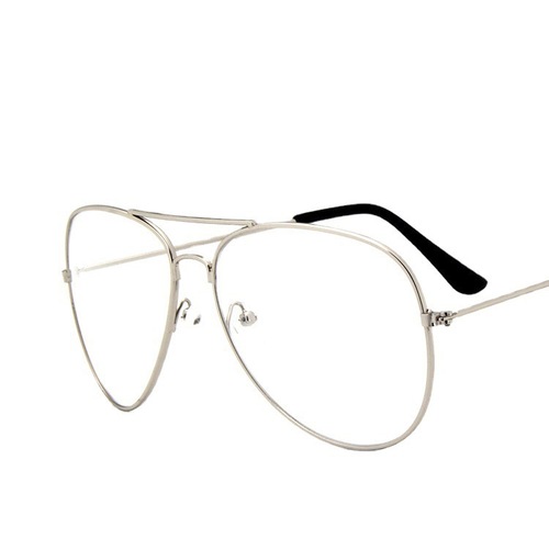 3025 Korean style glasses frame, fashionable retro flat mirror, pilot toad mirror 3026 glasses