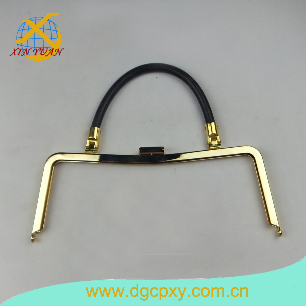 供应高档手袋亚克力塑胶手挽五金边夹，钱包夹 量大优惠