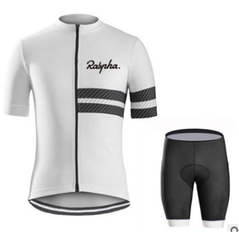 New Cross-Border E-Commerce Rapha Summer Men's and Women's Short-Sleeved Cycling Clothing Road Cycling Clothing Suspender Suit