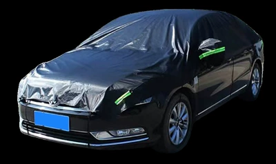 Insulation Sunshade Universal for All | Car clothing - hatchback-aluminum-film-black-roof-cover
