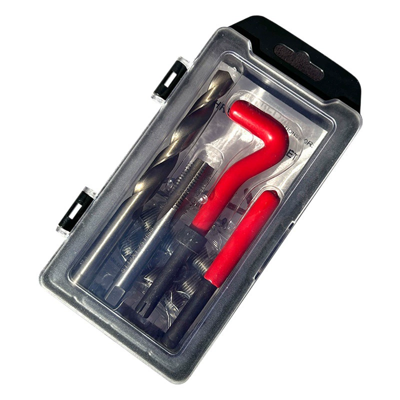 Ручной инструмент для ремонта спиральной резьбы, Метчик, бытовой Самонарезающий инструмент со встроенной резьбой, устройство для ремонта