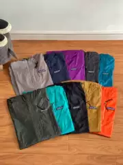 Overseas Exclusive Patagonia Classic Solid Color Waterproof UV Protection Lightweight Jacket Unisex Sun Protection Jacket Packable