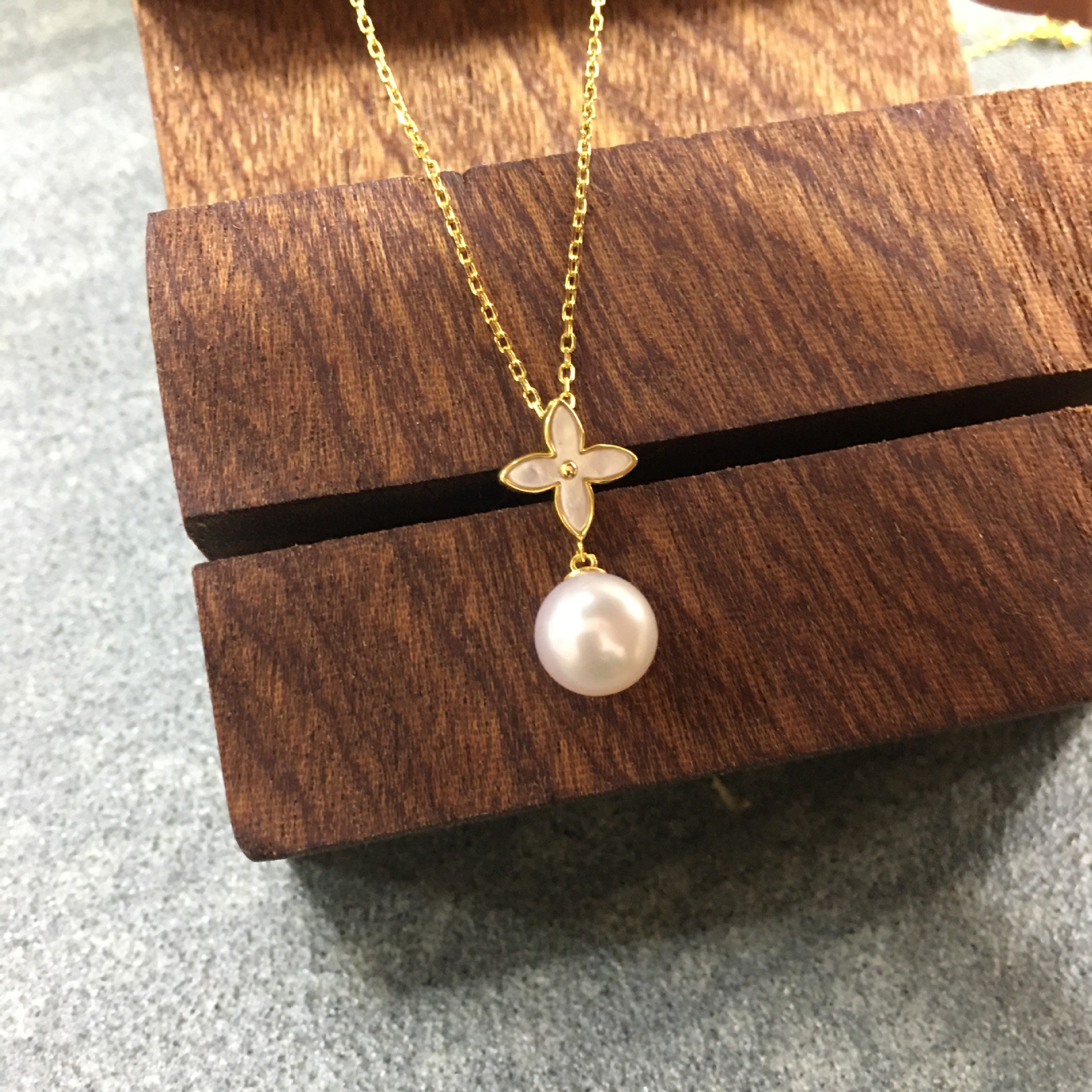 С����S925����ˮ������Ƕ7.5-8.5mm��ˮak�����׹����������