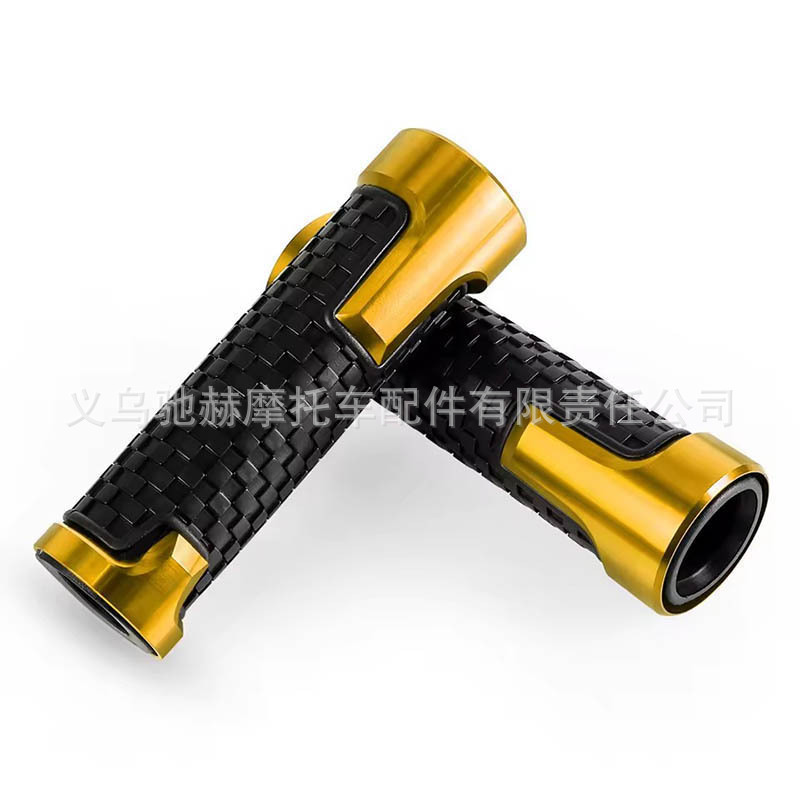 Directly Supplied from the Manufacturer, Motorcycle Handlebar Grips Modified with Cnc Aluminum Rubber Grips, Off-Road Handlebar Rubber Grips