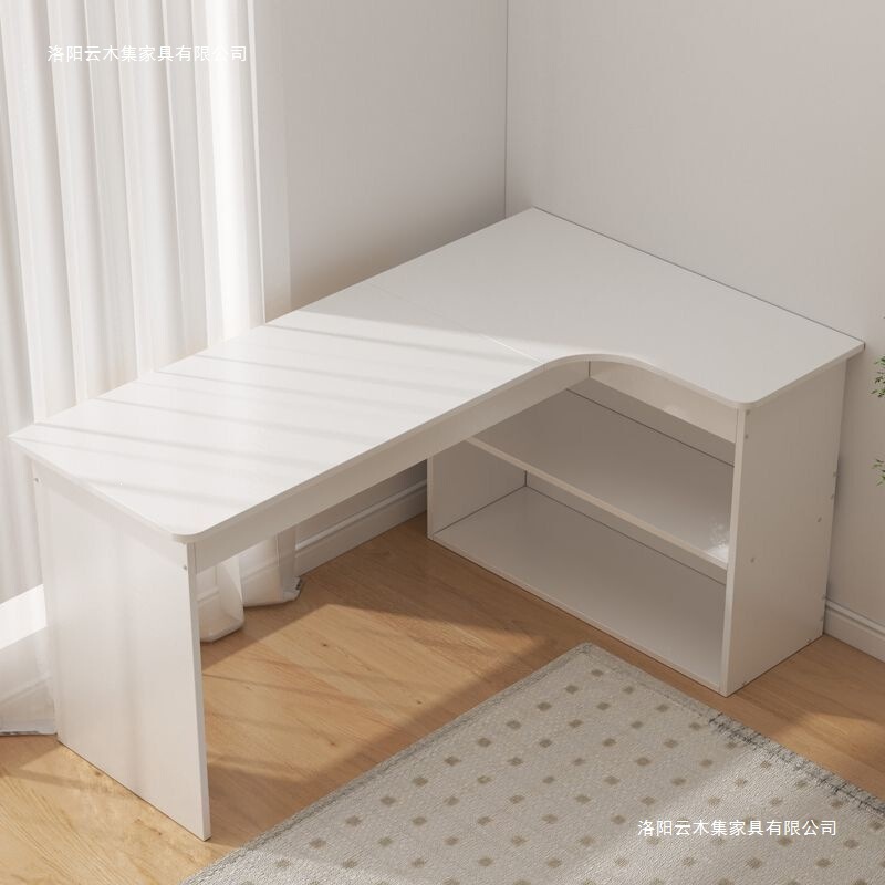 Corner Desk with Bookshelf, Simple Bookcase, Student Bedroom Study Desk, Home Office Desk, Desktop Computer Desk Corner Desk with Bookshelf, Simple Bookcase, Student Bedroom Study Desk, Home Office Desk, Desktop Computer Desk