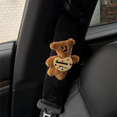 Seat belt shoulder pad Cute Car Decorations, Mr.