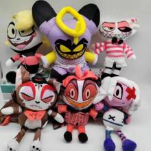 客栈毛绒玩具hazbin hotel亚马逊跨境极恶老大小丑公仔