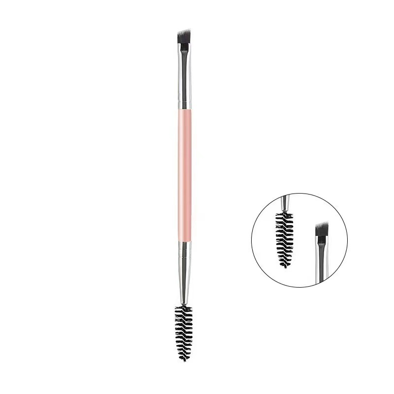 핑크색 손잡이 실버 튜브