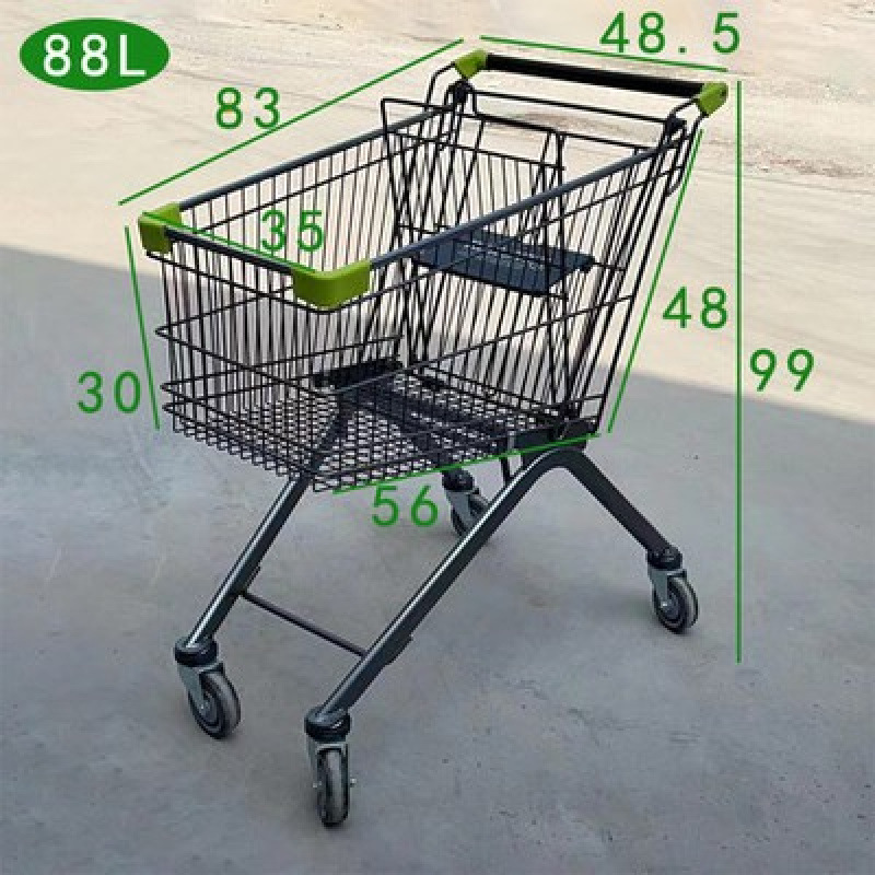 두꺼운 다이아몬드 블랙 88L " 5inch TPR 로드 휠"