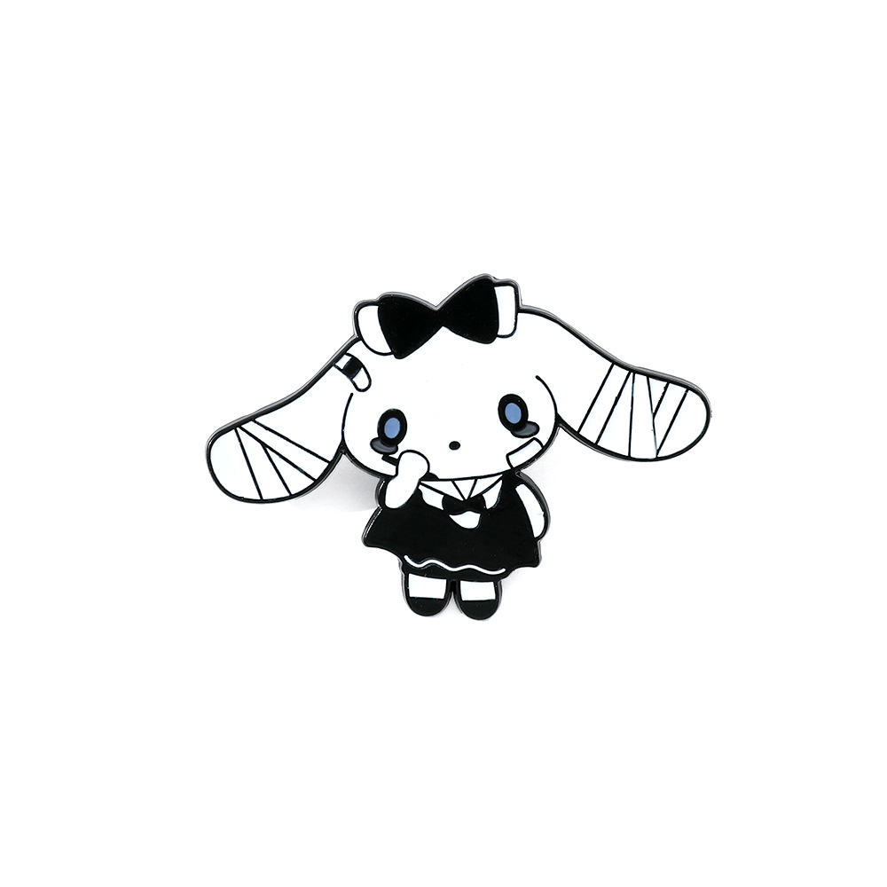 Venta caliente cien Sanrio serie de metal broche de dibujos animados coolomi Yugui perro KT gato todo-fósforo de moda insignia